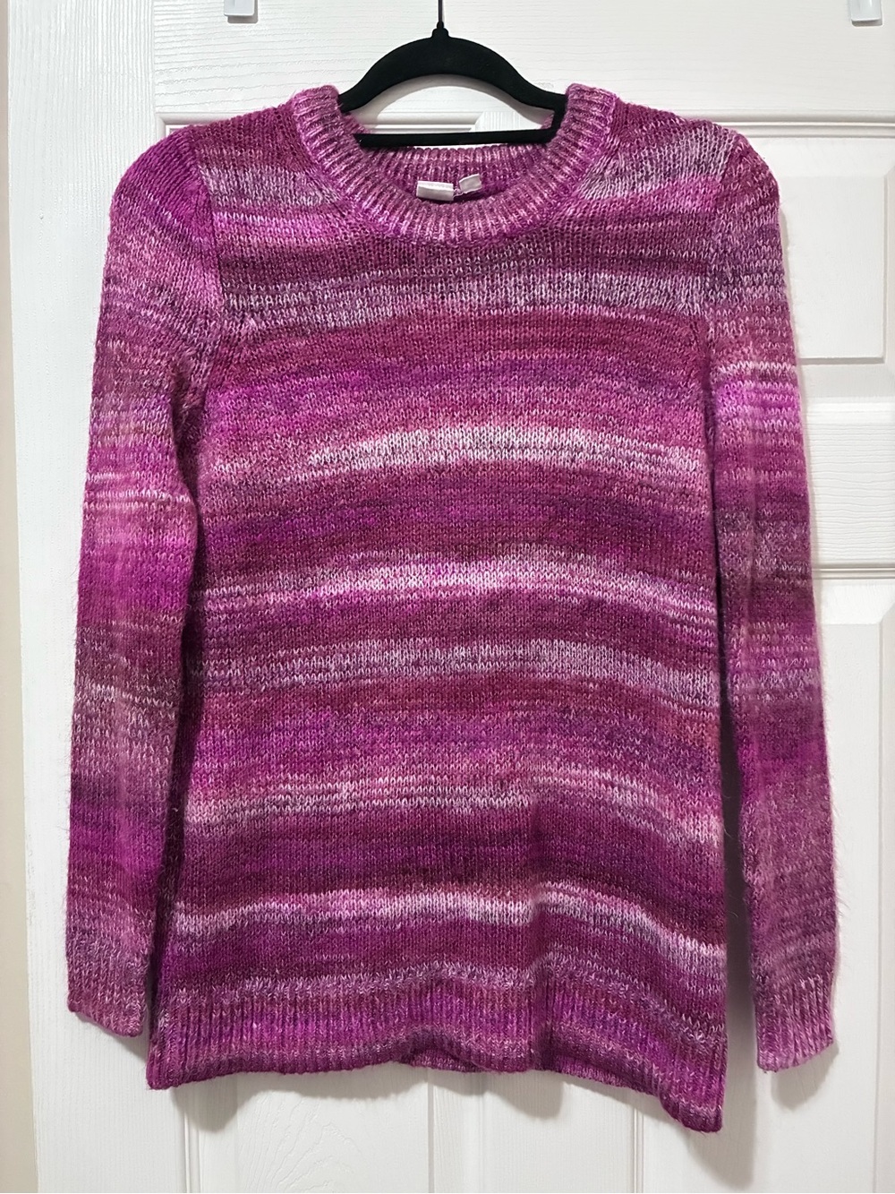 GAP Pink Marled Scoopneck Sweater sz XS